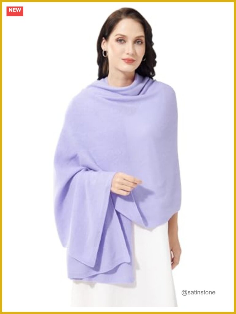 Cashmere Blend Wrap Pashmina Shawl Stole for Women Travel Scarf Extra Large